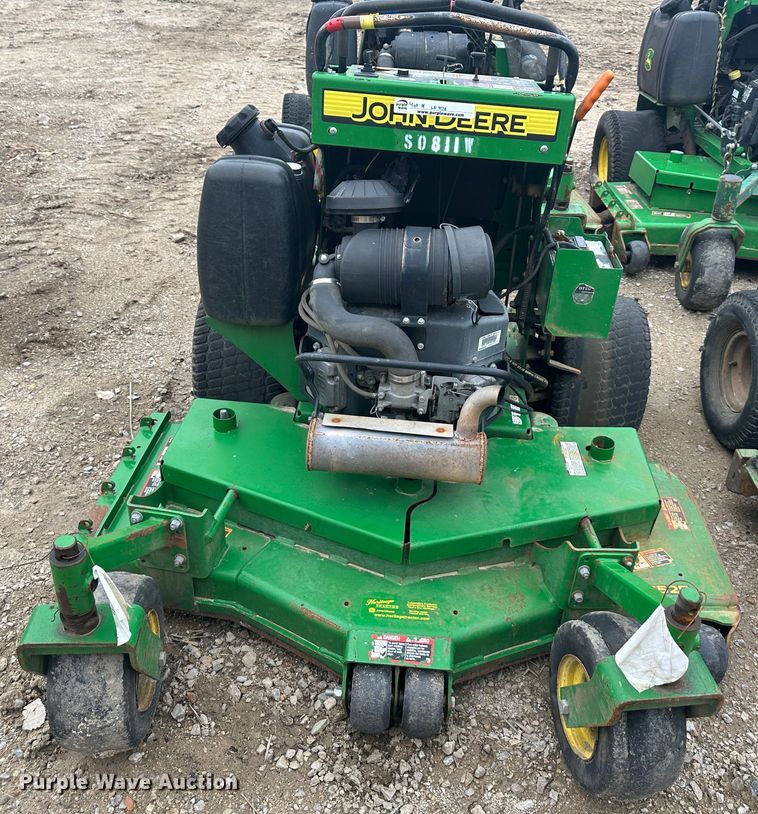 image for item LN9176 (4) John Deere ZTR lawn mowers