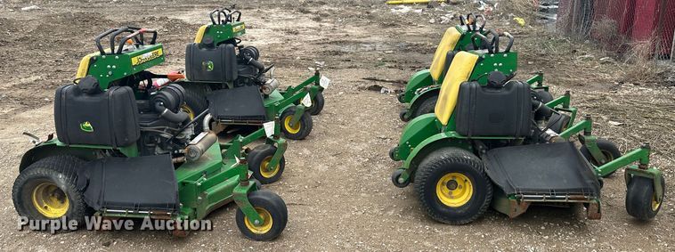 image for item LN9177 (4) John Deere ZTR lawn mowers