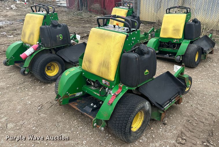 image for item LN9177 (4) John Deere ZTR lawn mowers