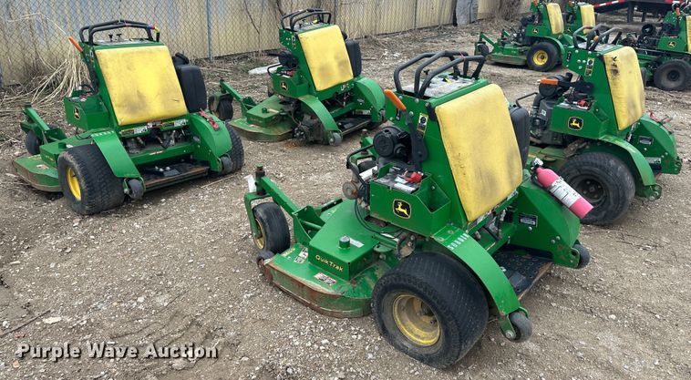 image for item LN9177 (4) John Deere ZTR lawn mowers