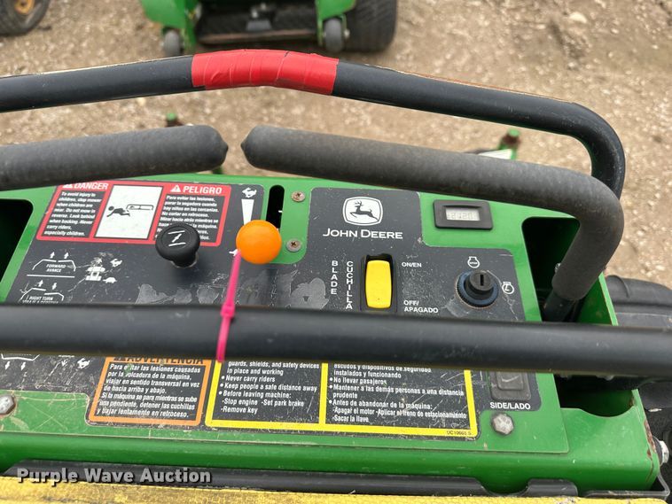 image for item LN9177 (4) John Deere ZTR lawn mowers