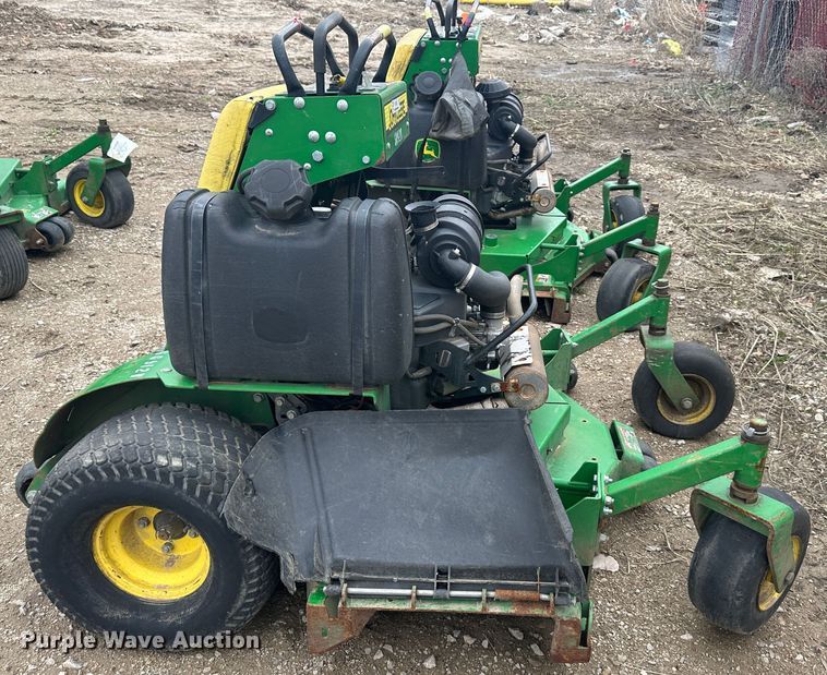 image for item LN9177 (4) John Deere ZTR lawn mowers