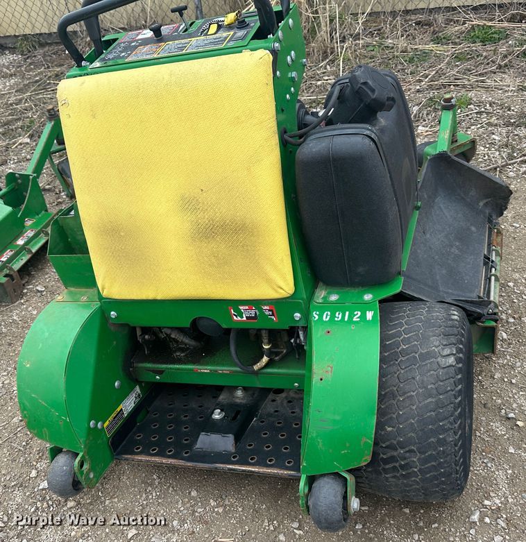 image for item LN9177 (4) John Deere ZTR lawn mowers