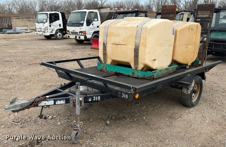 image for item LN9178 Shop built  utility trailer