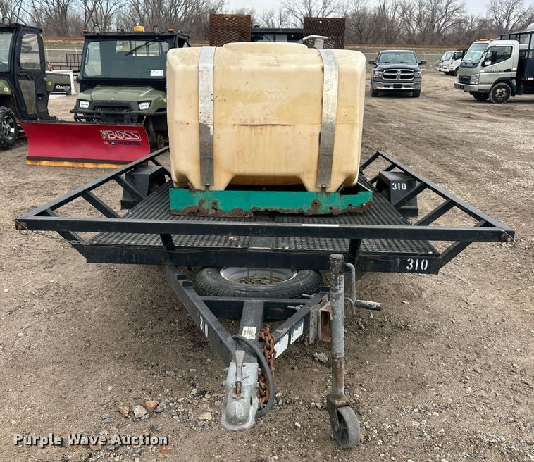 image for item LN9178 Shop built  utility trailer