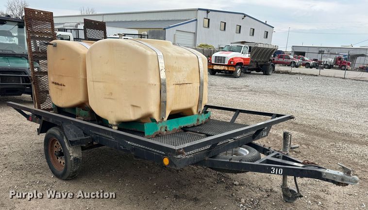 image for item LN9178 Shop built  utility trailer