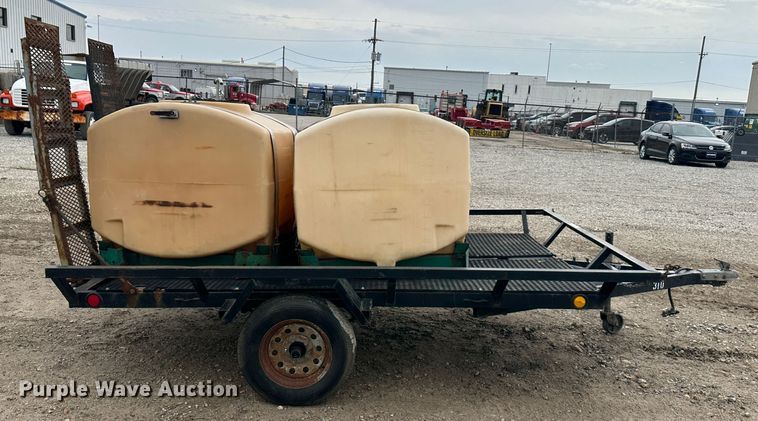 image for item LN9178 Shop built  utility trailer