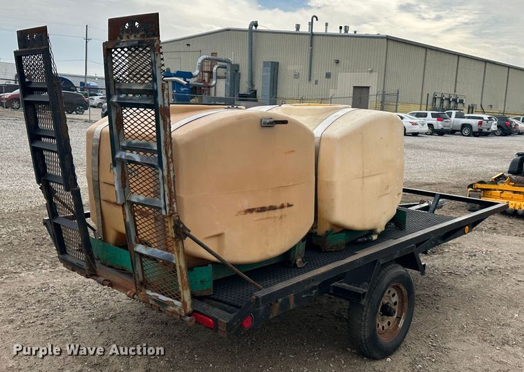 image for item LN9178 Shop built  utility trailer