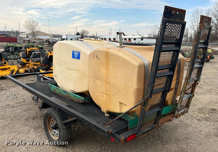 image for item LN9178 Shop built  utility trailer