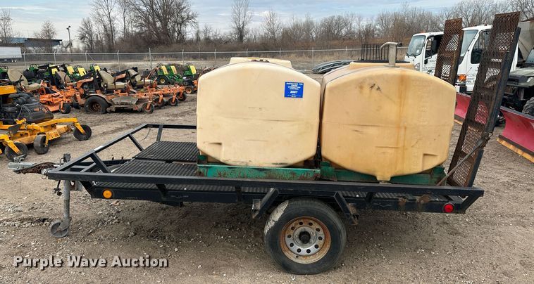 image for item LN9178 Shop built  utility trailer