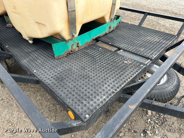 image for item LN9178 Shop built  utility trailer