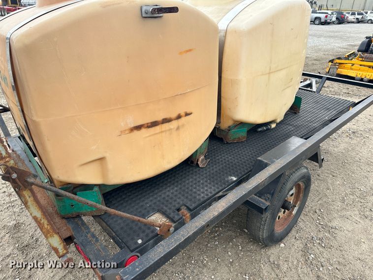 image for item LN9178 Shop built  utility trailer