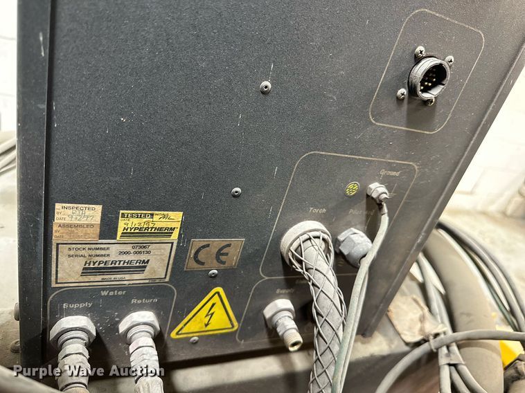 image for item LN9363 Hypertherm HT2000  plasma cutting system