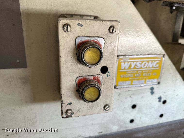 image for item LN9365 Wysong 55-6  press brake