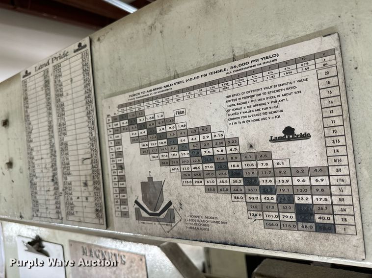 image for item LN9365 Wysong 55-6  press brake