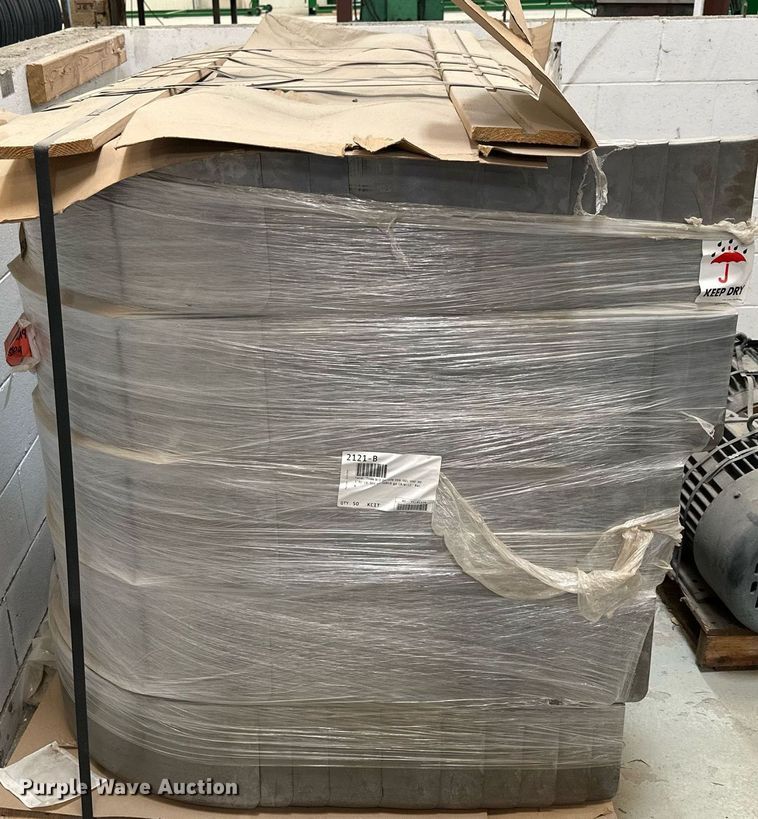 image for item LN9373 (50) 66" L x 9" W steel tandem trailer fenders