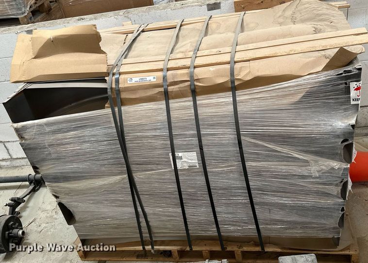 image for item LN9373 (50) 66" L x 9" W steel tandem trailer fenders