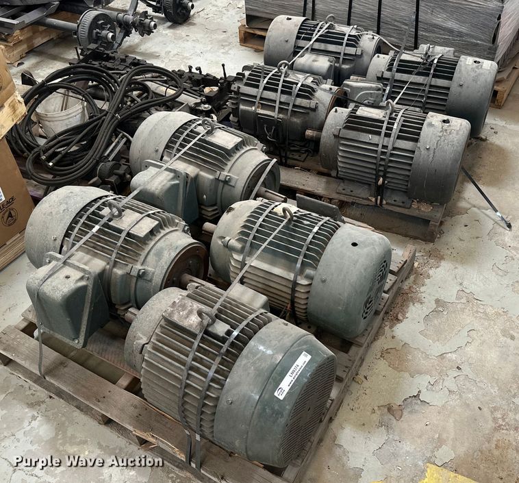 image for item LN9374 (8) electric motors