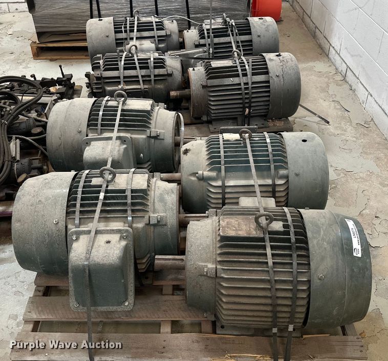 image for item LN9374 (8) electric motors
