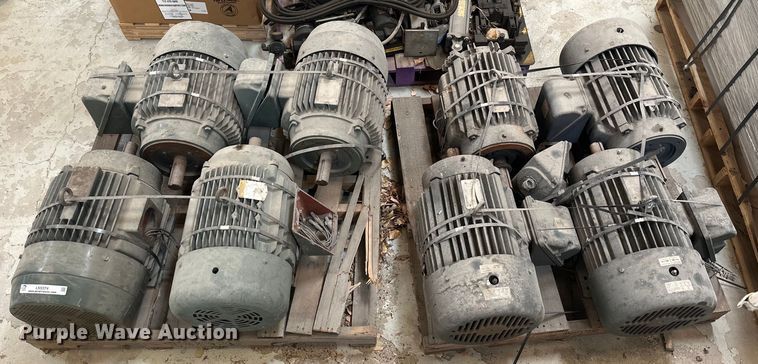 image for item LN9374 (8) electric motors