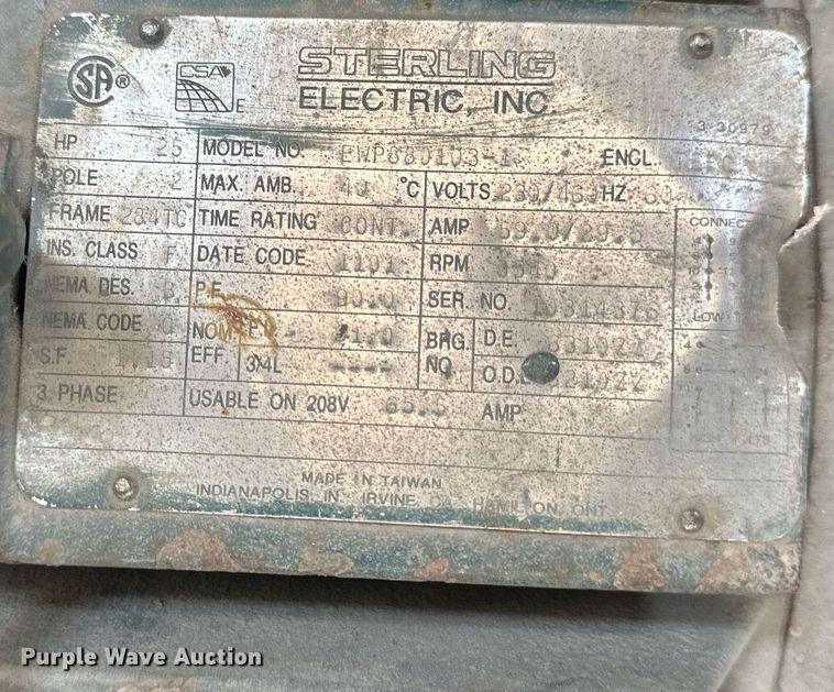 image for item LN9374 (8) electric motors