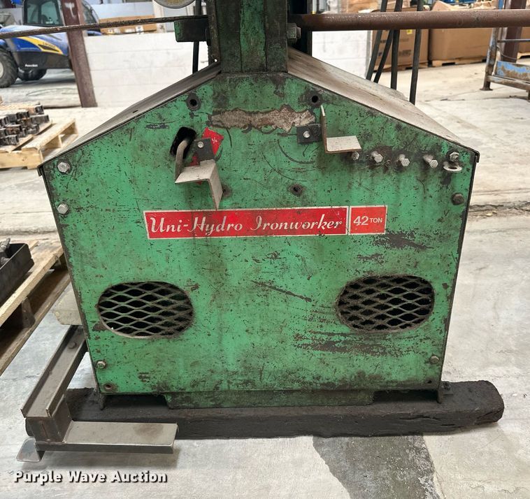 image for item LN9376 Uni-Hydro 42-14  iron worker