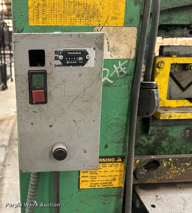 image for item LN9376 Uni-Hydro 42-14  iron worker