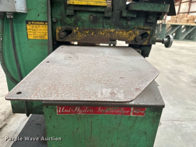 image for item LN9376 Uni-Hydro 42-14  iron worker