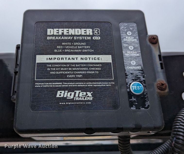 image for item LP9265 2021 Big Tex  equipment trailer