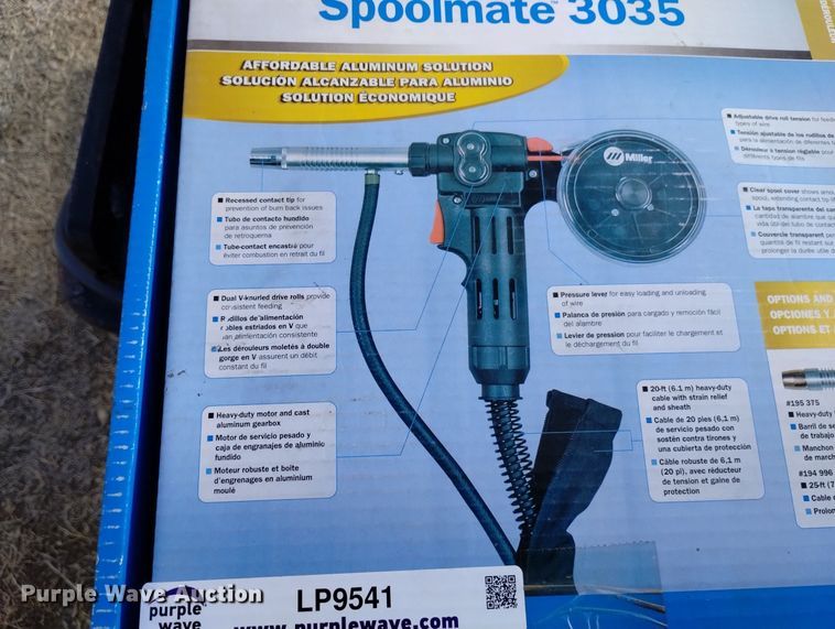 image for item LP9541 Miller Spoolmate 3035  spool gun