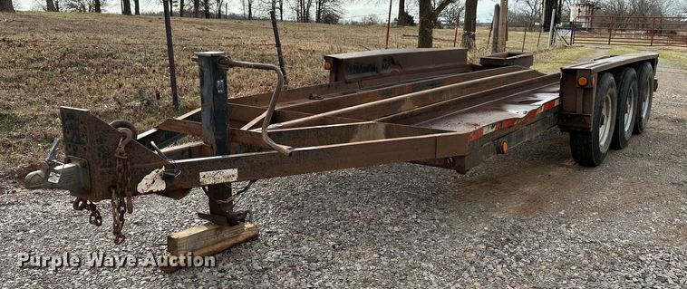 image for item LR9580 2003 Belshe  equipment trailer