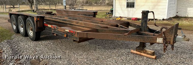 image for item LR9580 2003 Belshe  equipment trailer
