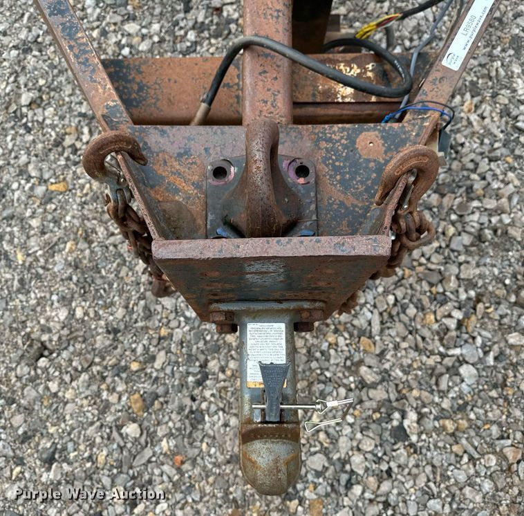 image for item LR9580 2003 Belshe  equipment trailer