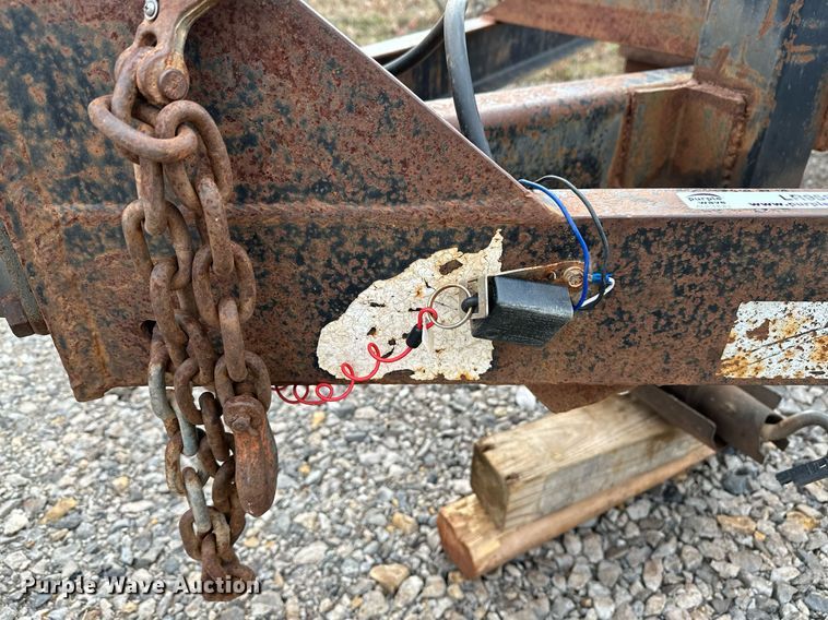 image for item LR9580 2003 Belshe  equipment trailer