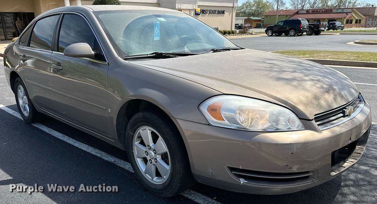 image for item LR9598 2007 Chevrolet Impala LT