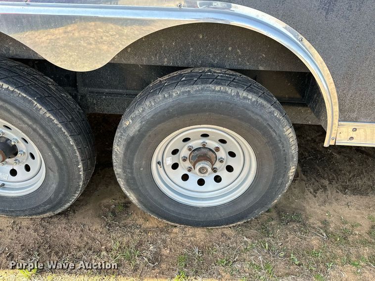 image for item LR9610 2005 Forrest River Work and Play  toy hauler camper