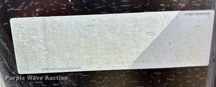 image for item LR9610 2005 Forrest River Work and Play  toy hauler camper