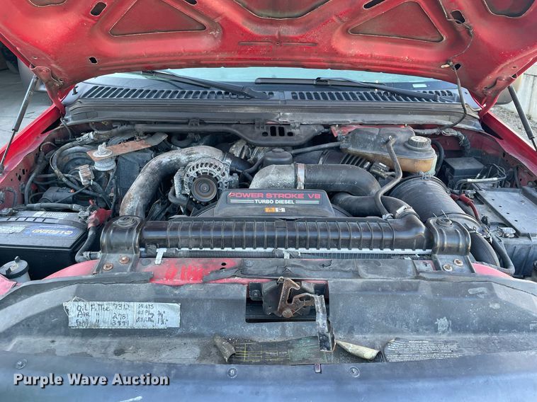 image for item MB9029 2006 Ford F450 Super Duty XL  flatbed truck