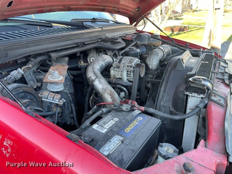 image for item MB9029 2006 Ford F450 Super Duty XL  flatbed truck