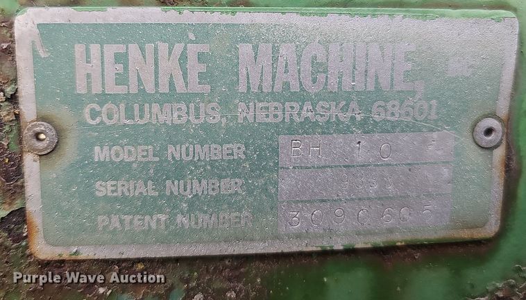 image for item MC9701 Henke BH10  feed grinder/mixer