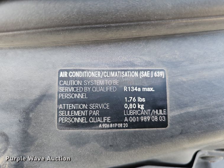 image for item MC9713 2012 Mercedes Benz Sprinter 2500  van