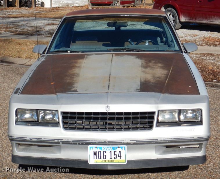 image for item MC9793 1987 Chevrolet Monte Carlo SS