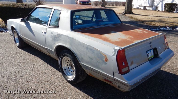image for item MC9793 1987 Chevrolet Monte Carlo SS