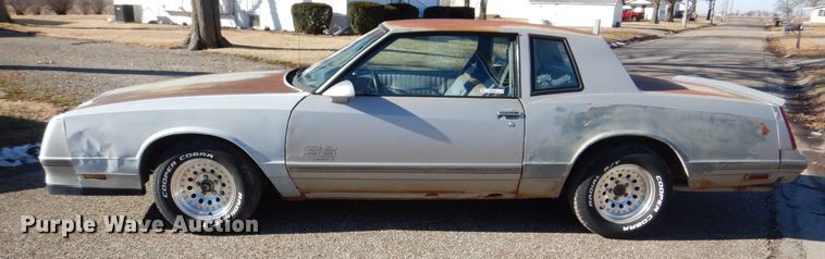 image for item MC9793 1987 Chevrolet Monte Carlo SS