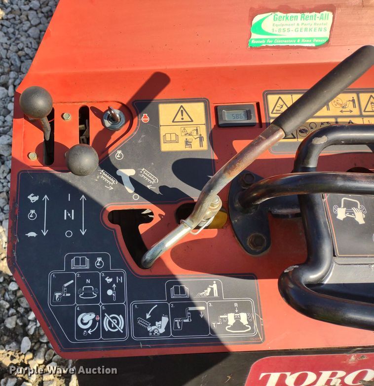 image for item MD9521 Toro TRX-26  trencher