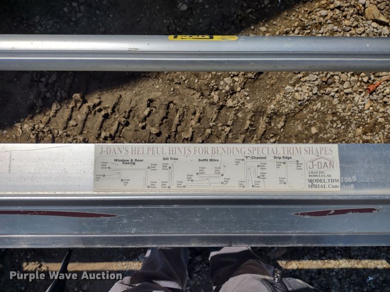 image for item MD9528 J-Dan TDM1060  metal brake