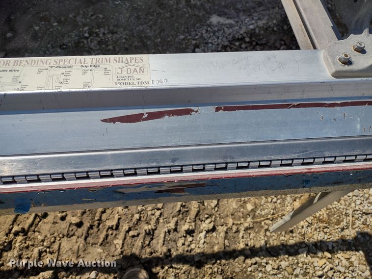 image for item MD9528 J-Dan TDM1060  metal brake