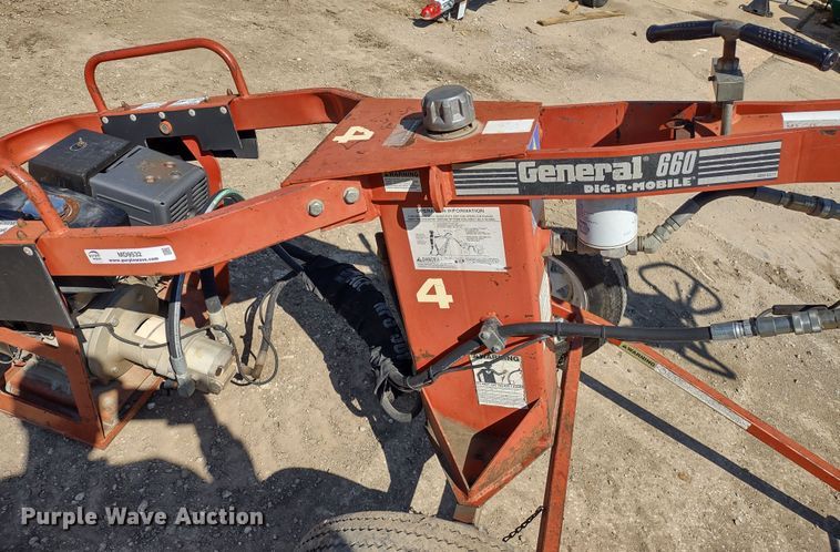 image for item MD9532 General 660H  post hole auger