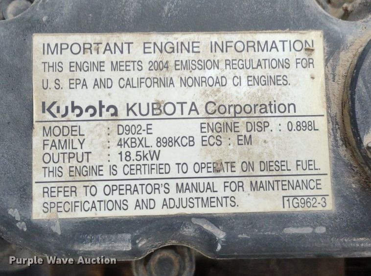 image for item MD9538 2004 Kubota RTV900 utility vehicle