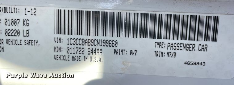 image for item MM9438 2012 Chrysler 200